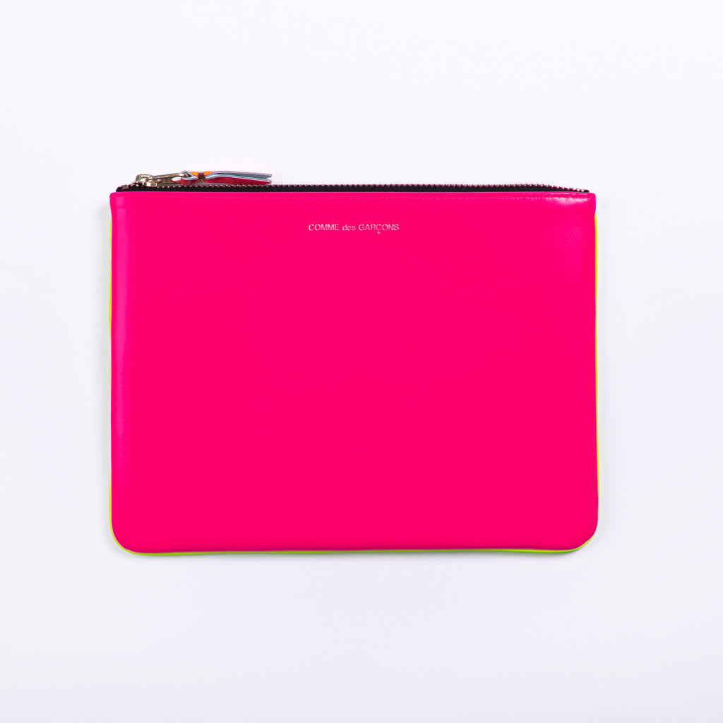 Comme des Garcons Wallets - Super Fluo - SA5100 Large Pouch