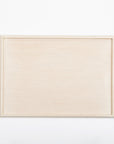 Cassette Beveled Hardwood Trays