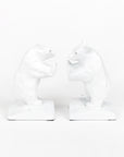 Cast Iron Bear Bookends - Set of Two