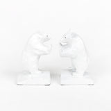 Cast Iron Bear Bookends - Set of Two