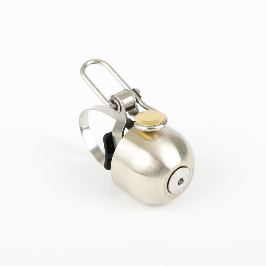 SpurCycle Bicycle Bell - Raw Metal