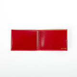 alice park kidskin wallet slot style red