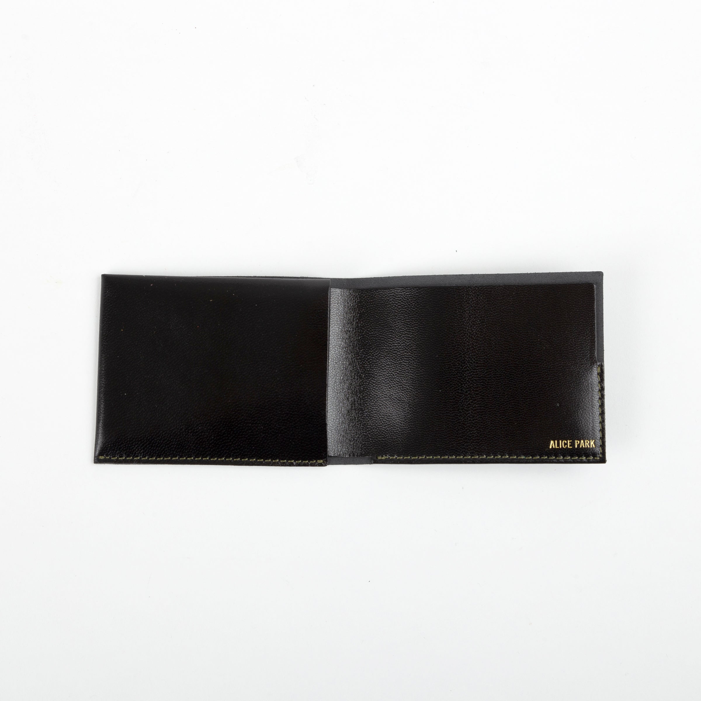 小物 ALICE PARK Half Single Flap Wallet Black Half Single Flap Wallet (Alice Park) - SOURCE objects