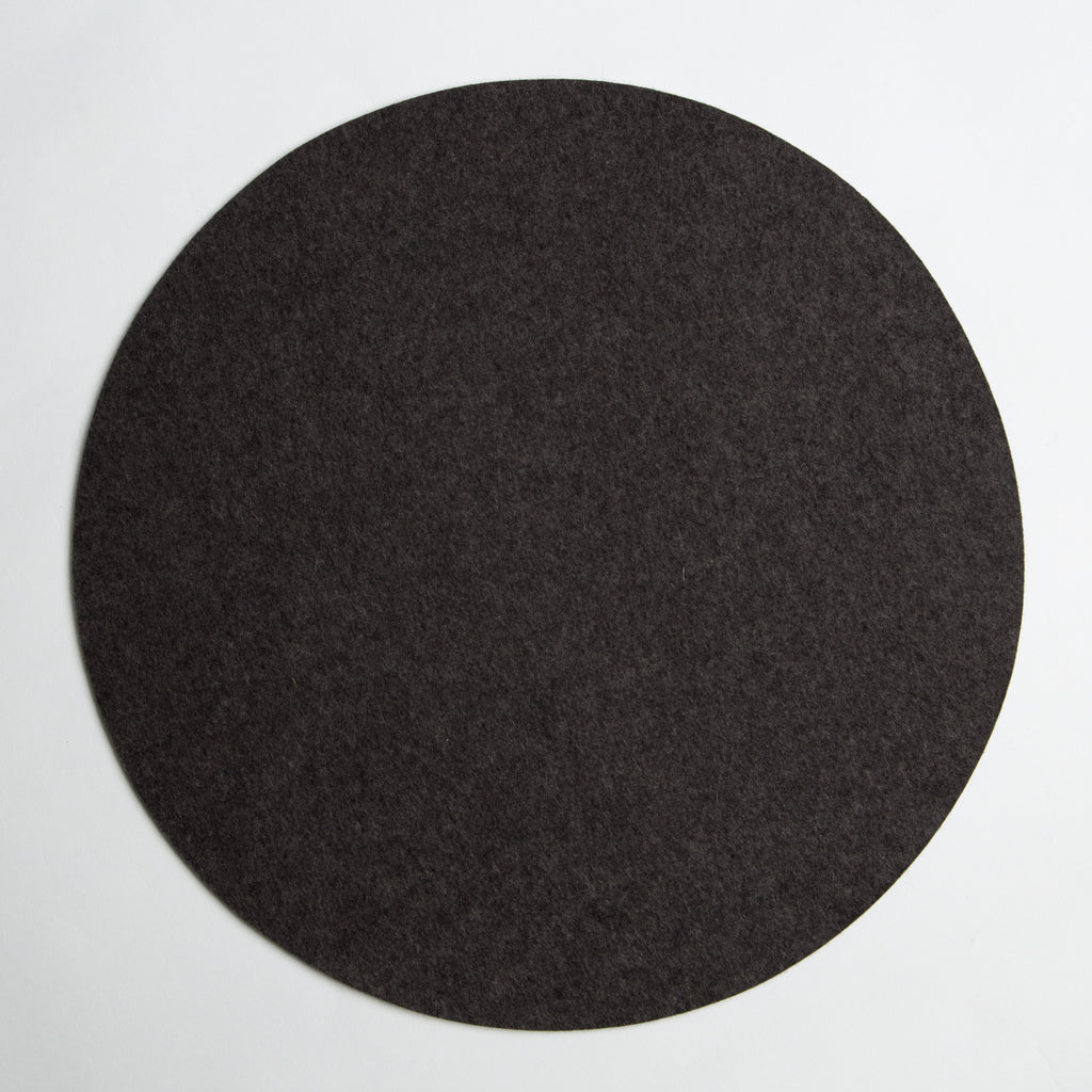 Wool Felt Placemats - Round 15.5"