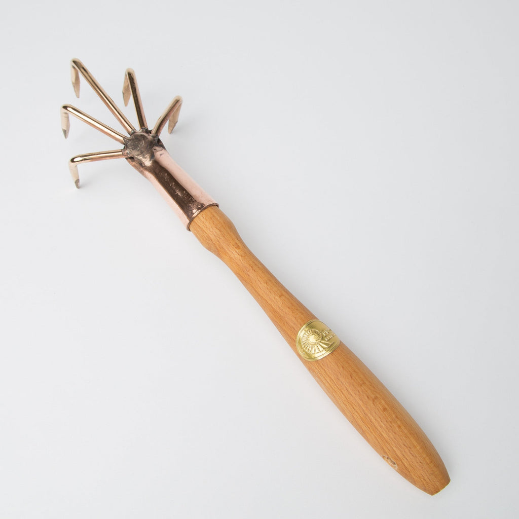 bronze gardening hand claw