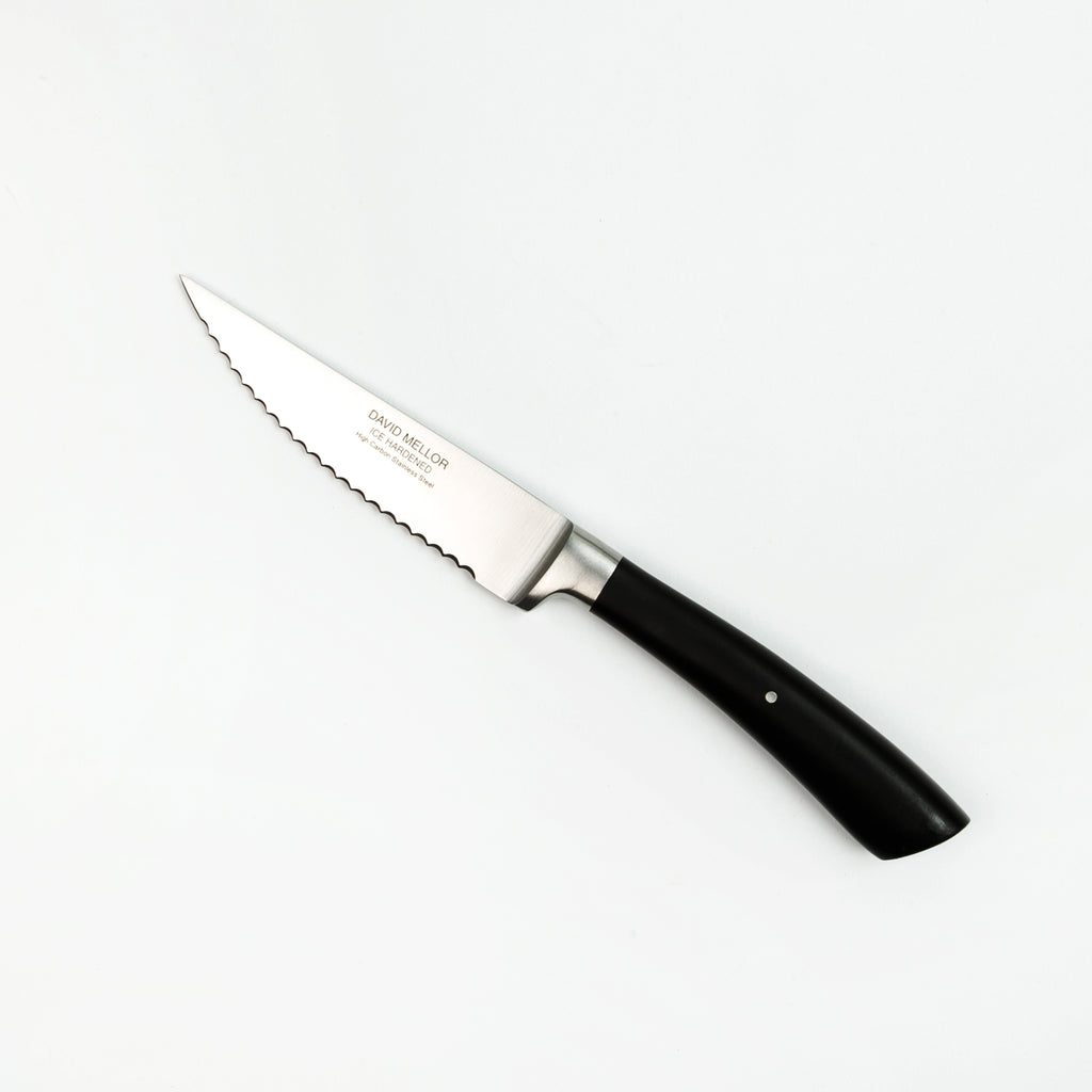 David Mellor Kitchen Knives - Black Handle Collection - Vegetable Knife
