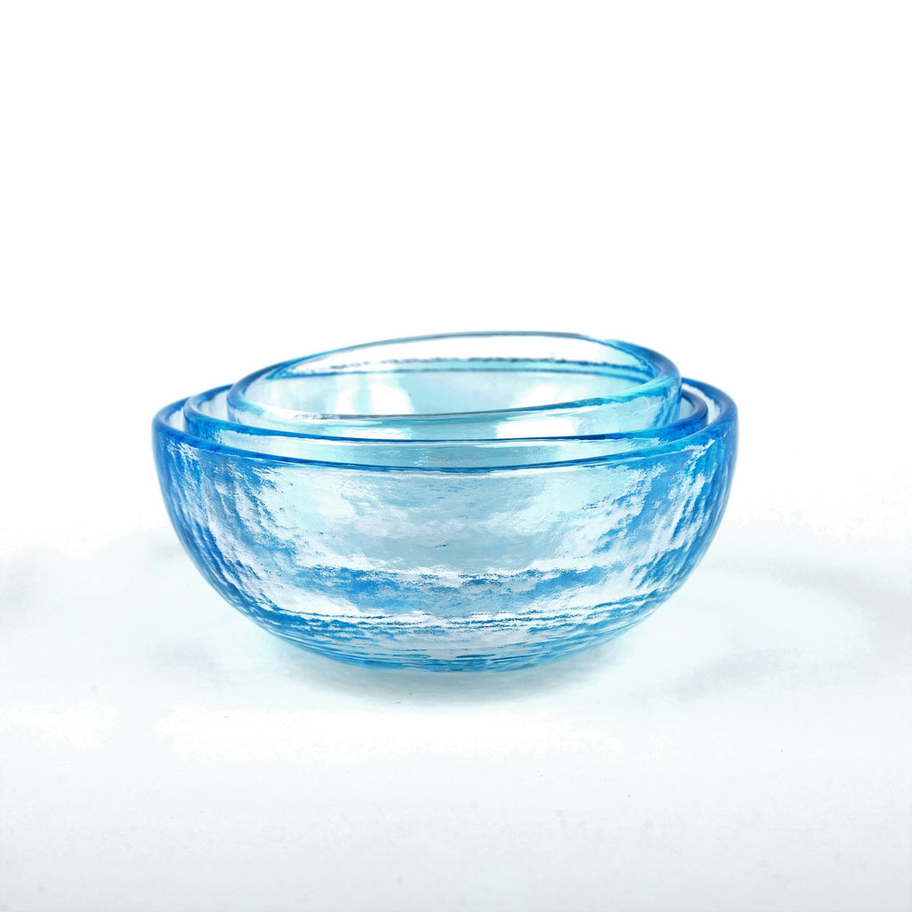 Glass Nesting Bowls - Set of 3