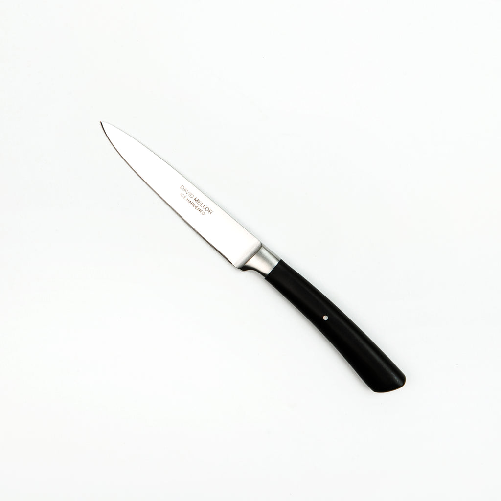 David Mellor Kitchen Knives - Black Handle Collection - Paring Knife