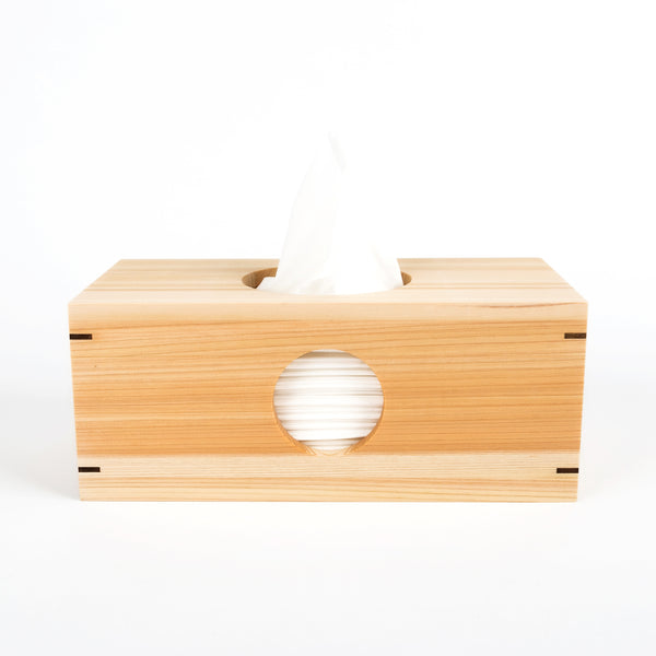 Hinoki Tissue Box - Rectangular