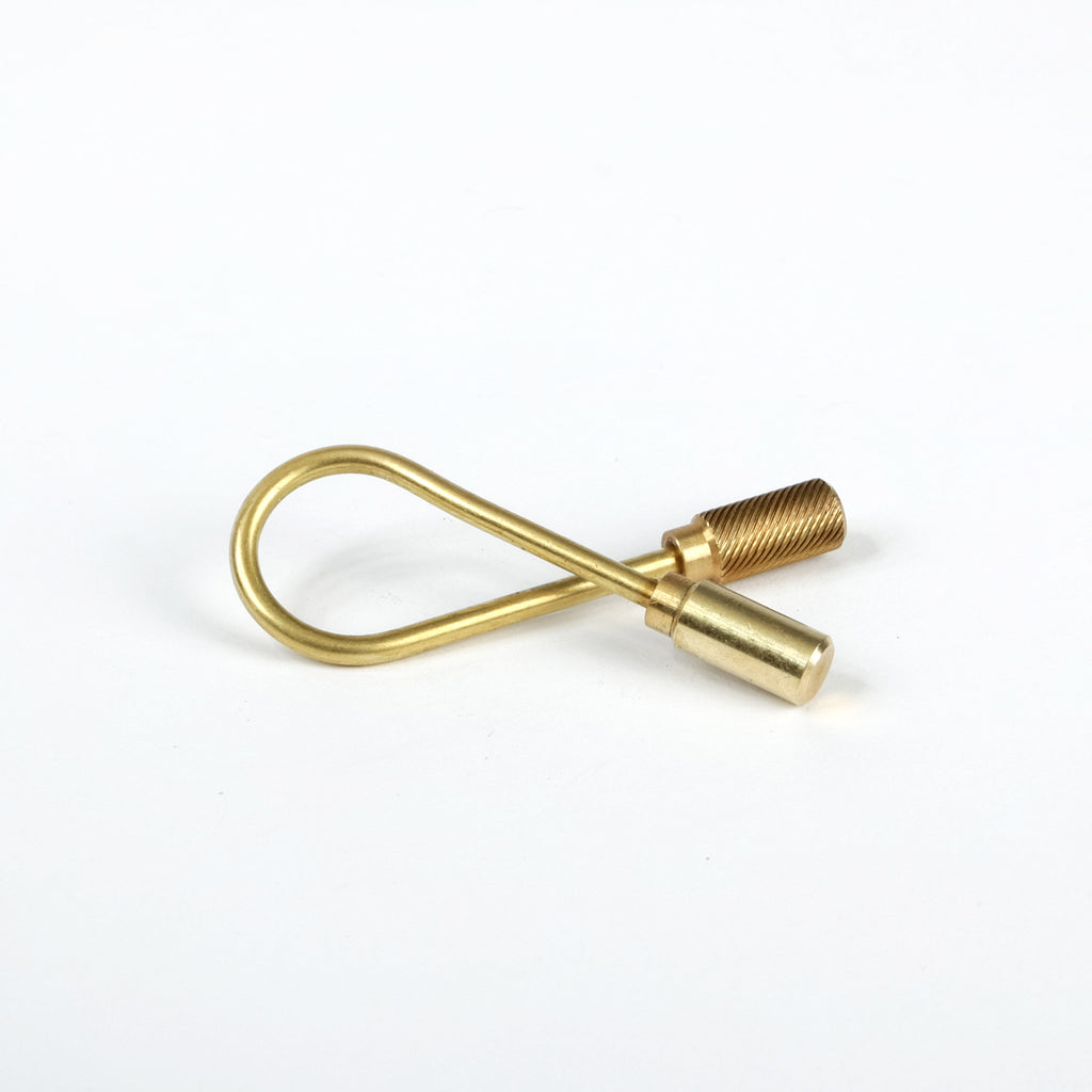 Closed Helix Key Ring