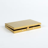 Japanese Brass Card Case - Box Style