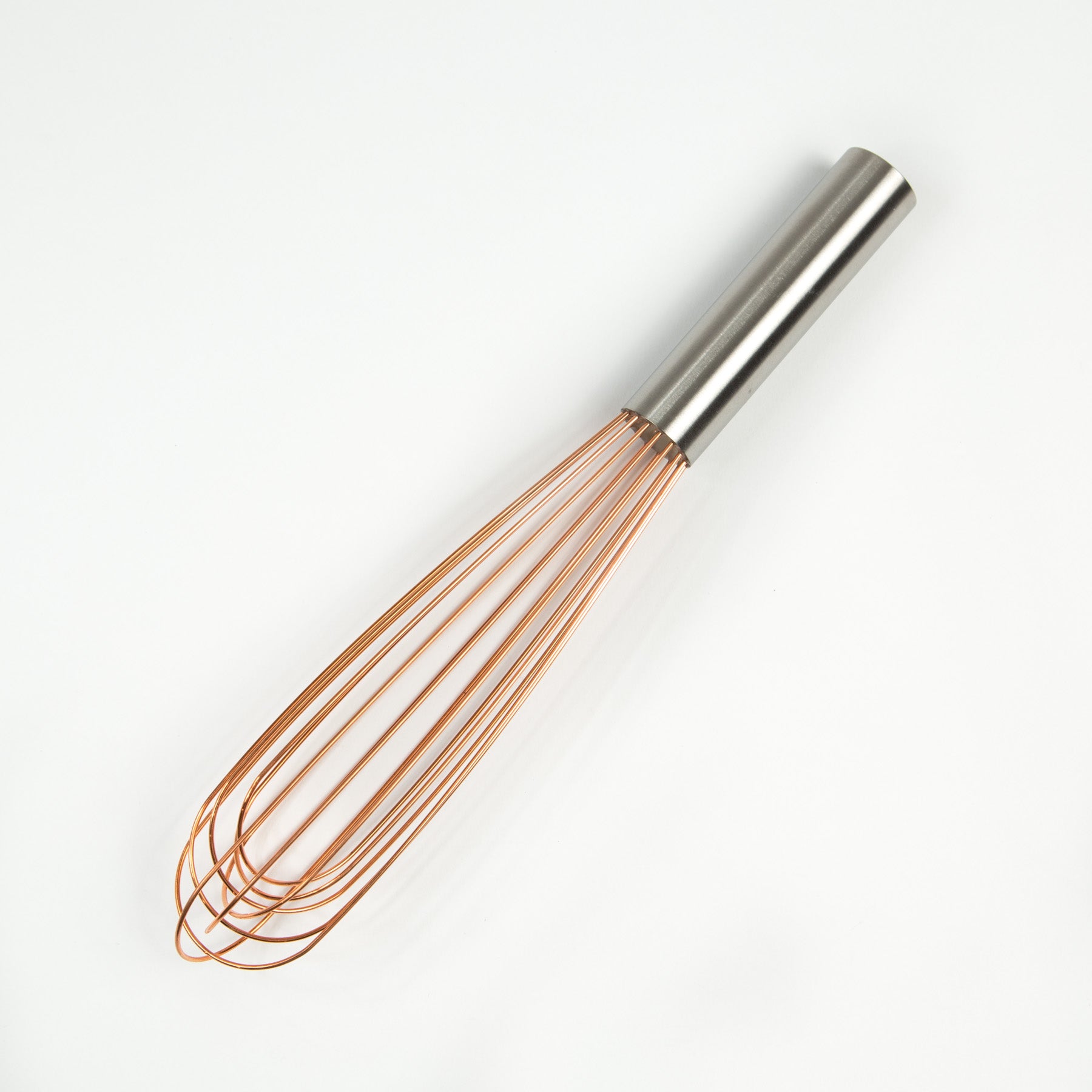 Handcrafted Pure Copper Flat Roux Whisk