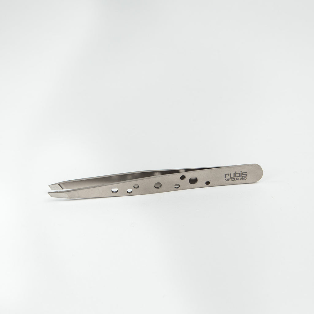 Rubis Stainless Steel Tweezers - Perforated