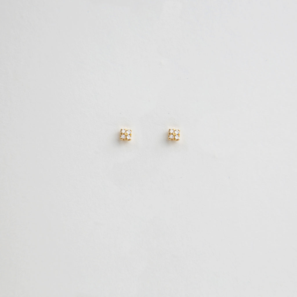 Liven Co. - Petite Pavé Earring Collection