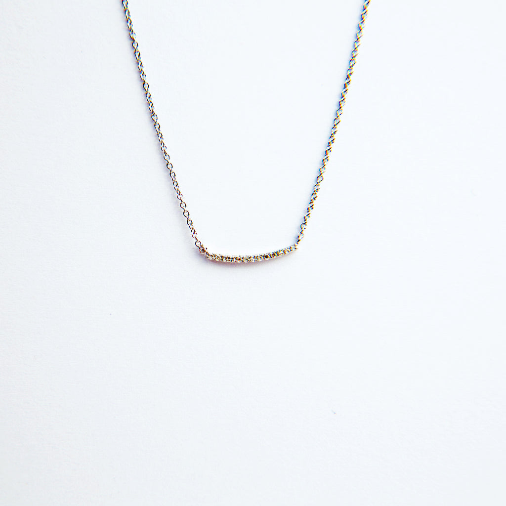 Liven Co. - Mini Curved Bar Necklaces