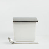 Stoneware Serving Containers - Square with Spoon