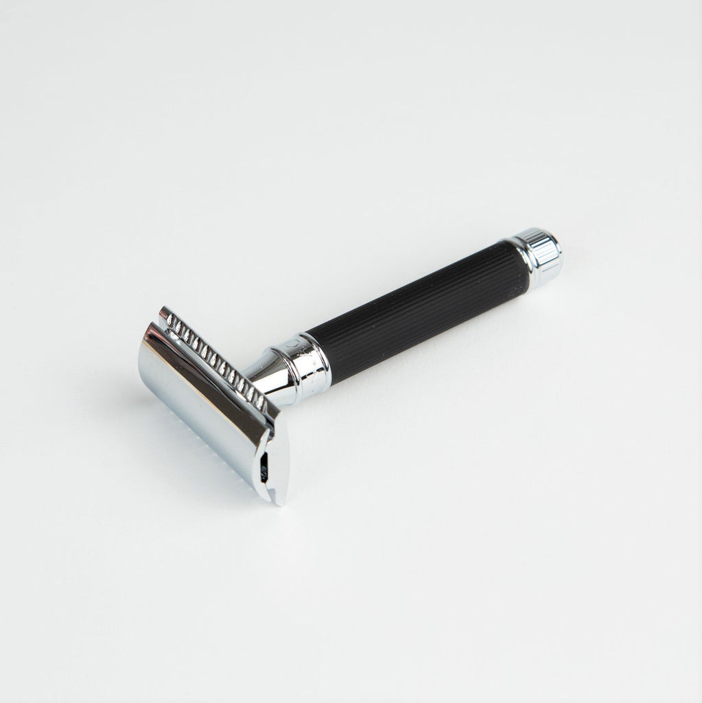 Edwin Jagger Safety Razor - Rubber Coated