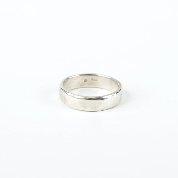 Black Barc - Square Round Band - Sterling Silver