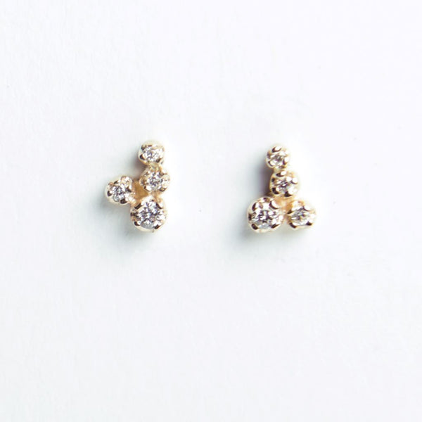 N + A - Akari Diamond Earrings