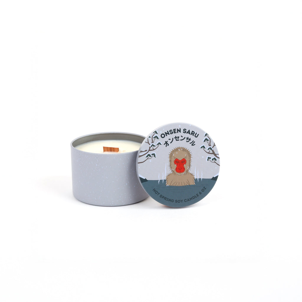 Onsen Saru Hot Spring Soy Candle