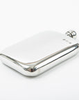 Polished Pewter Flask - 5.5 oz.