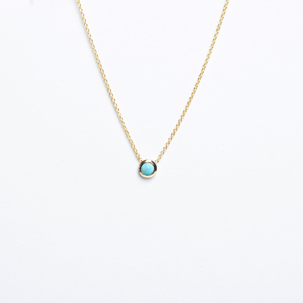 Carrie Hoffman - Baby Cab 3.0mm Necklace - Turquoise