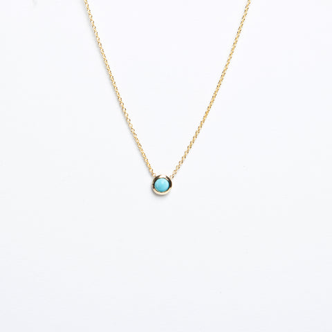 Carrie Hoffman - Baby Cab 3.0mm Necklace - Turquoise