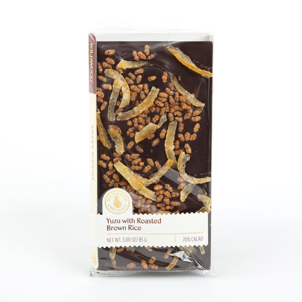 Wildwood Chocolate - Yuzu Roasted Brown Rice Bar