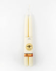 100% Beeswax Tapers - 12"