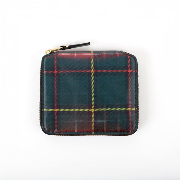 Comme des Garcons Wallets - Lenticular Tartan - SA2100 Large Wallet