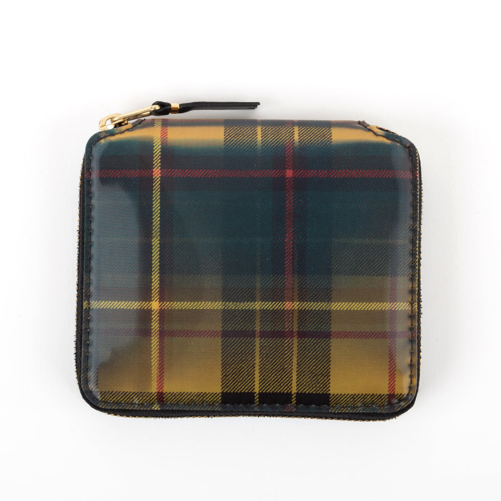 Comme des Garcons Wallets: Lenticular Tartan