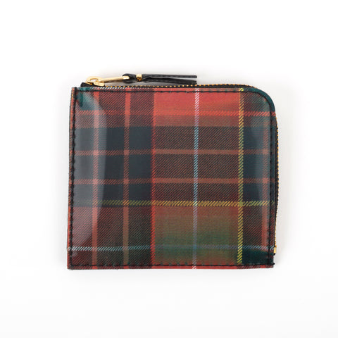 Comme des Garcons Wallets - Lenticular Tartan - SA3100 Small Wallet
