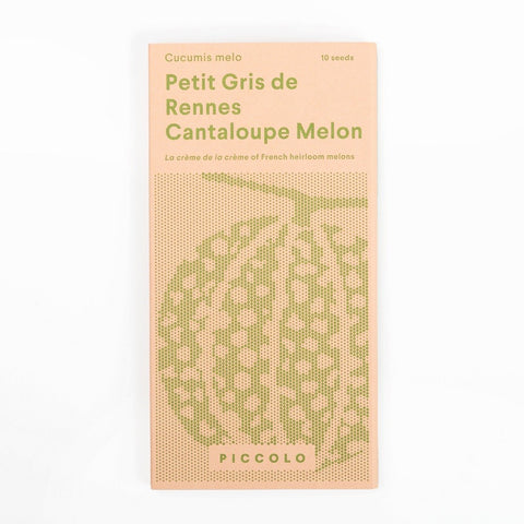 Piccolo Seeds - Petit Gris de Rennes Cantaloupe Melon