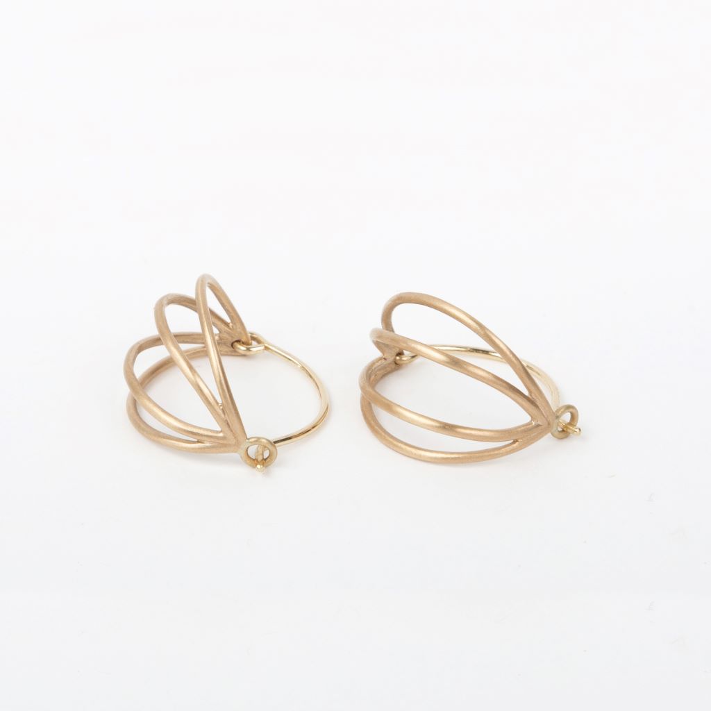 Carla Caruso - Cradle Hoop Earrings | Canoe