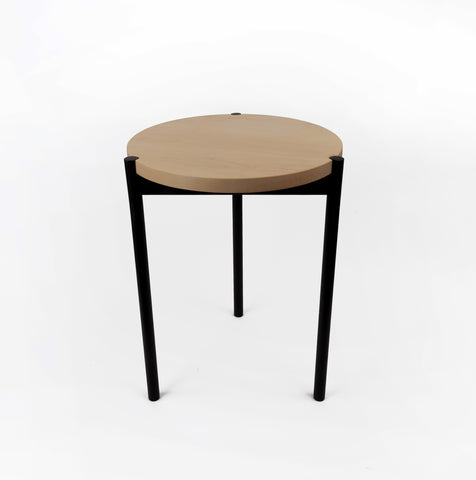 Cassette Side Table/Stool - Maple