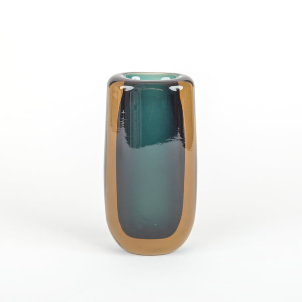 Sommerso Vases - Topaz & Dark Teal