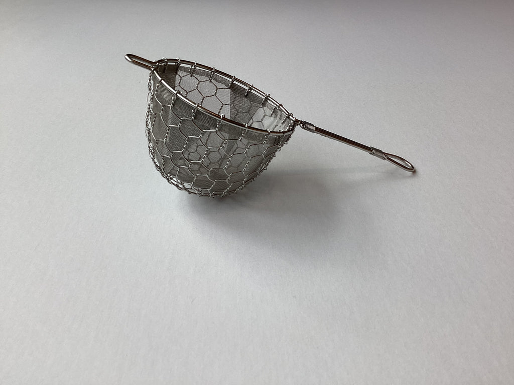 Handmade Tea Strainers - Large, Stainless Steel