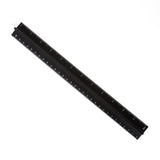 Canetti Steel Ruler 12" - Black