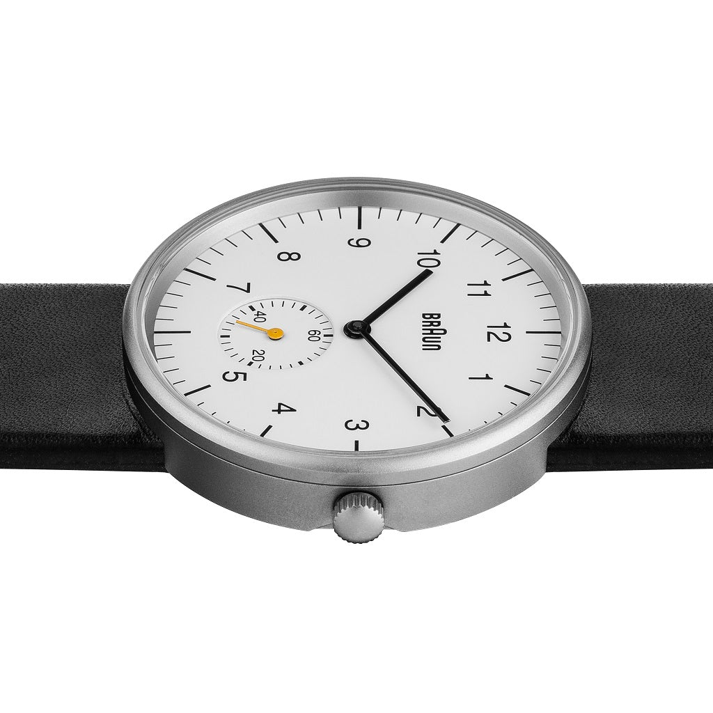 Braun Watch - White Dial - Black Band