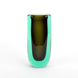 Sommerso Vases - Sea & Gold