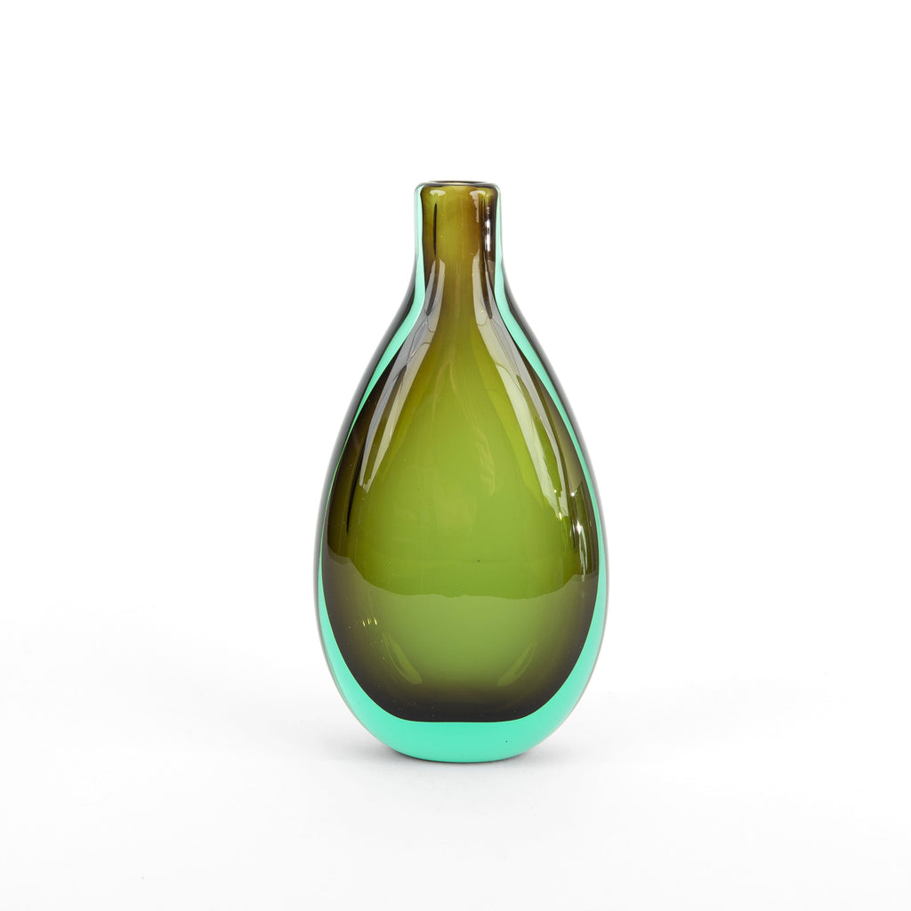 Sommerso Vases - Sea & Gold