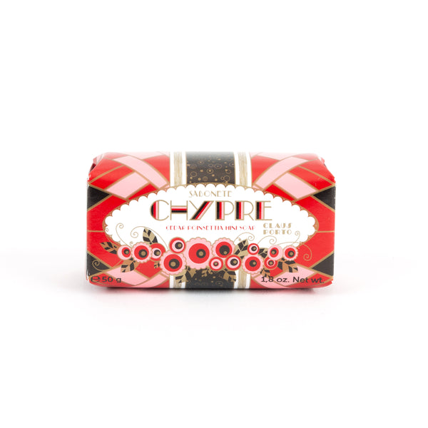 Claus Porto Mini Soaps - Chypre - Cedar Poinsettia