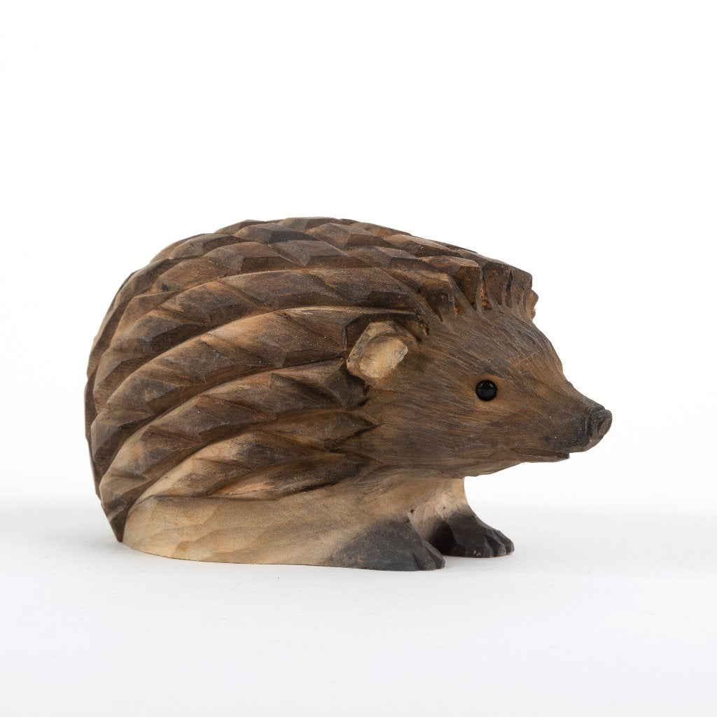 Hand-Carved Animals - Hedgehog