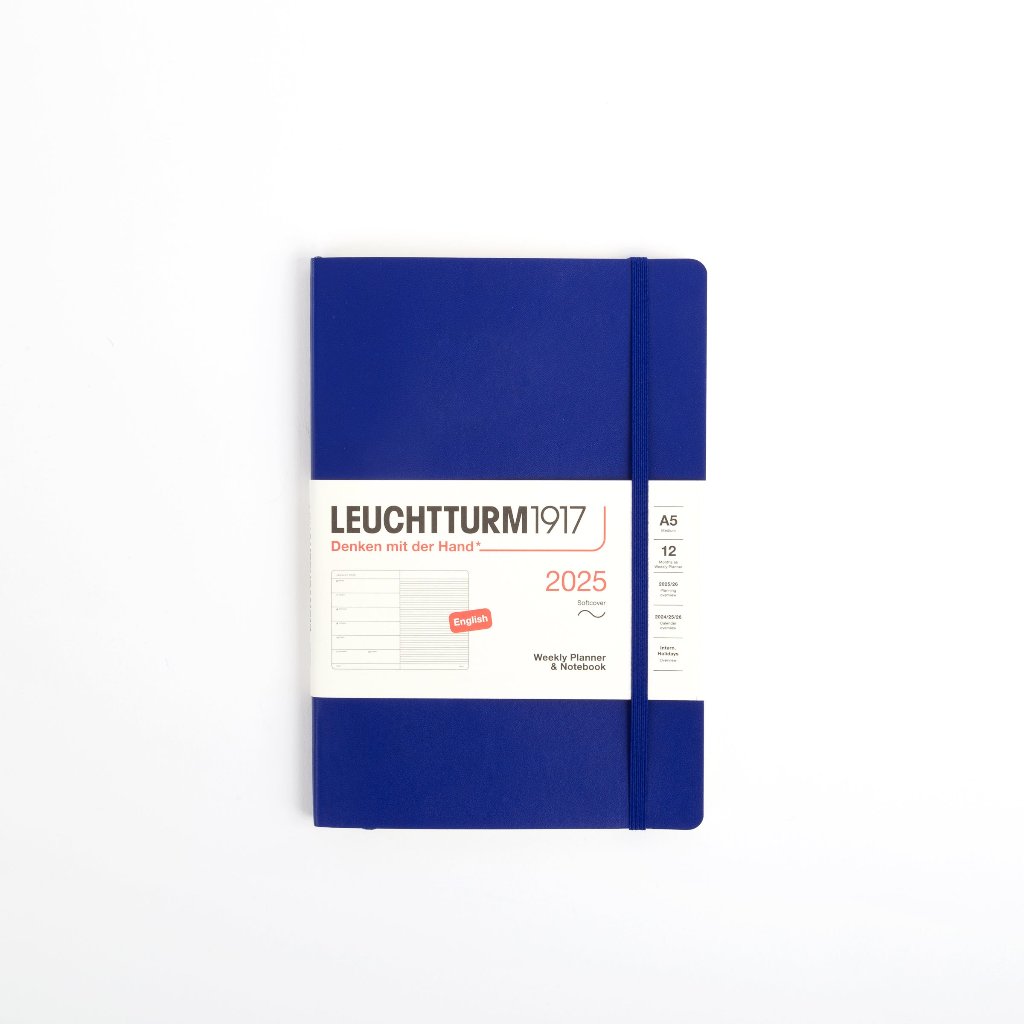 LEUCHTTURM1917 2025 Weekly Planner & Notebook - Medium (A5) Softcover