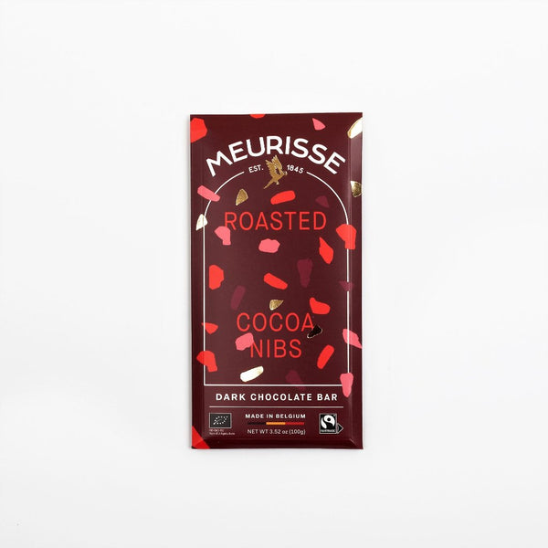 Meurisse Chocolate - Roasted Cocoa Nibs Bar