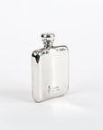 Polished Pewter Flask - 2oz