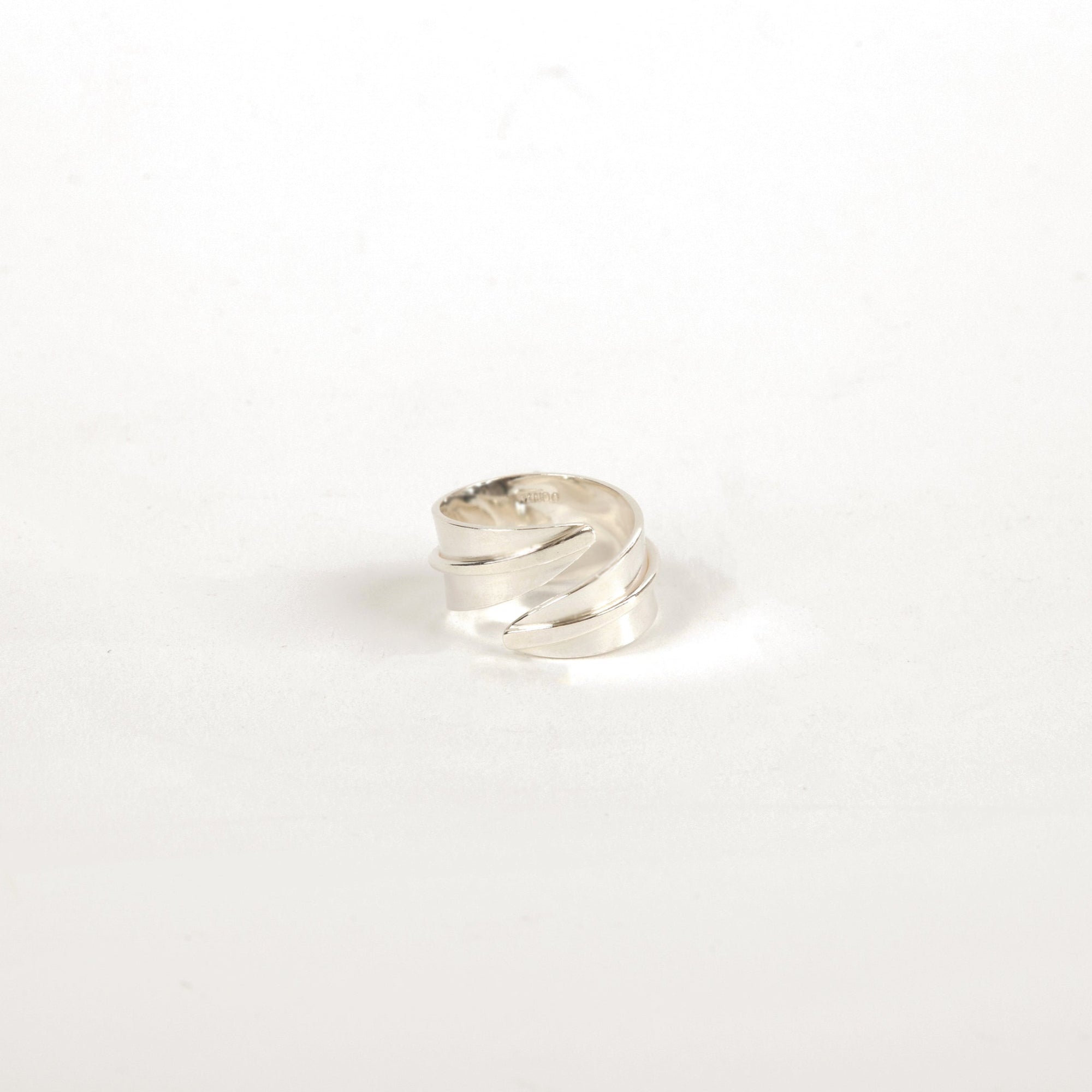 Cameron Rando - Palm Leaf Ring - Sterling Silver