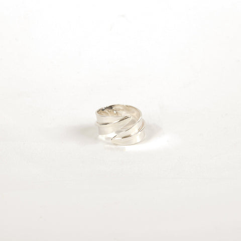 Cameron Rando - Palm Leaf Ring - Sterling Silver