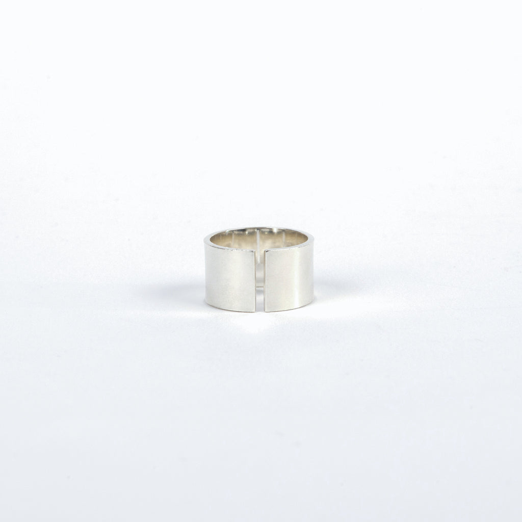 Cameron Rando - Wide Meridian Ring - Sterling Silver