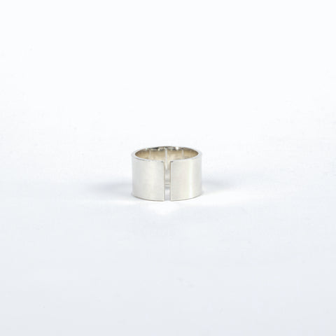 Cameron Rando - Wide Meridian Ring - Sterling Silver